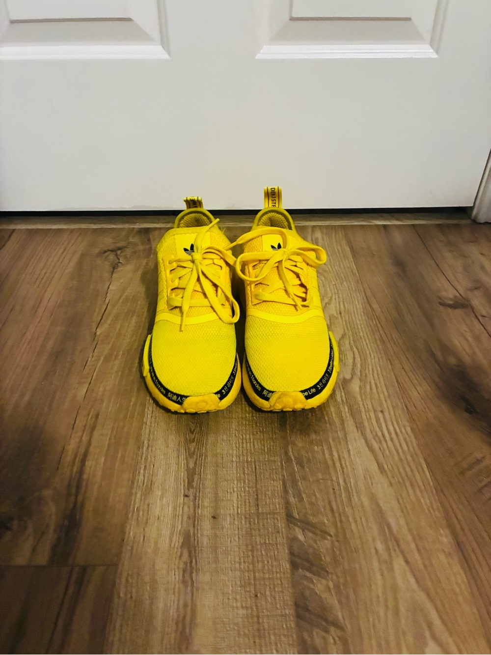 Adidas Original NMD R1 W Low Yellow 》Women's Size 8